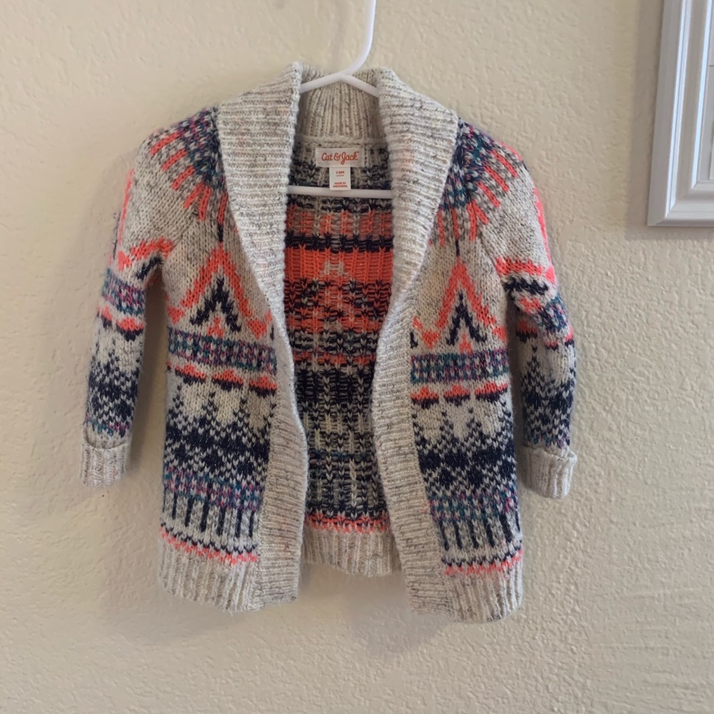 Cat and Jack Baby cardigan size 12 Months